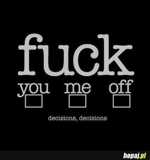 Podejmij decyzję