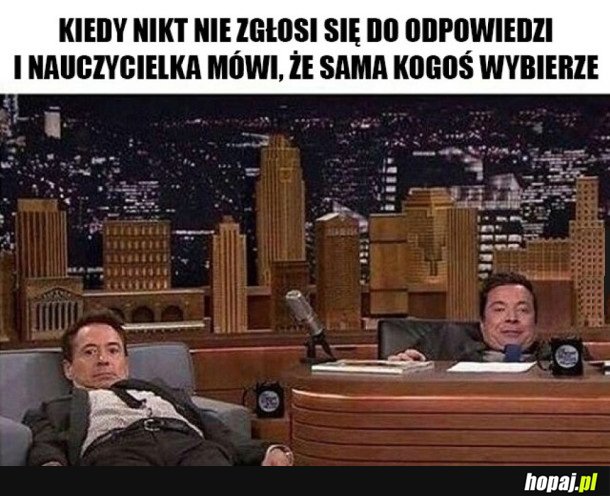 CIĘŻKA SYTUACJA NA LEKCJI