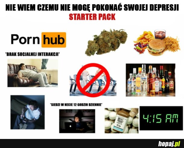 MAM DEPRESJĘ STARTER PACK