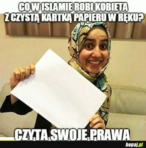 ACHTUNG! ISLAMOFOB NA HORYZONCIE XD