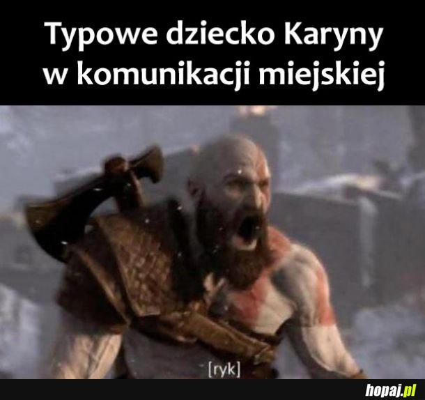 Dziecko Karyny