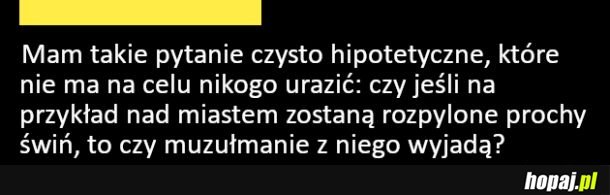 Tak czysto hipotetycznie