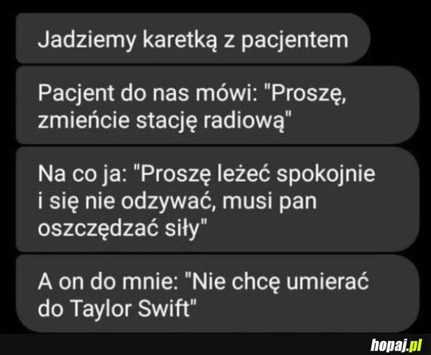 Tylko nie ona