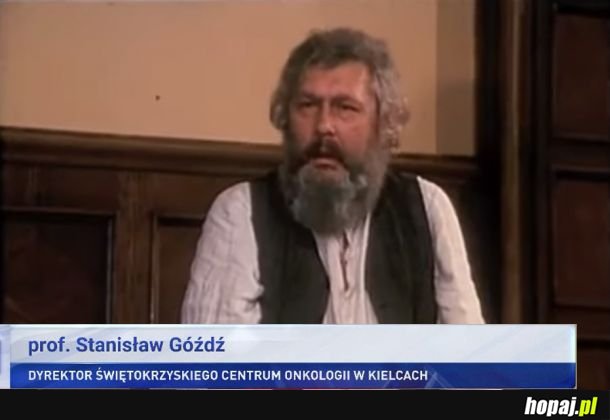 TO JEST PROFESOR RAFAŁ WILCZUR!