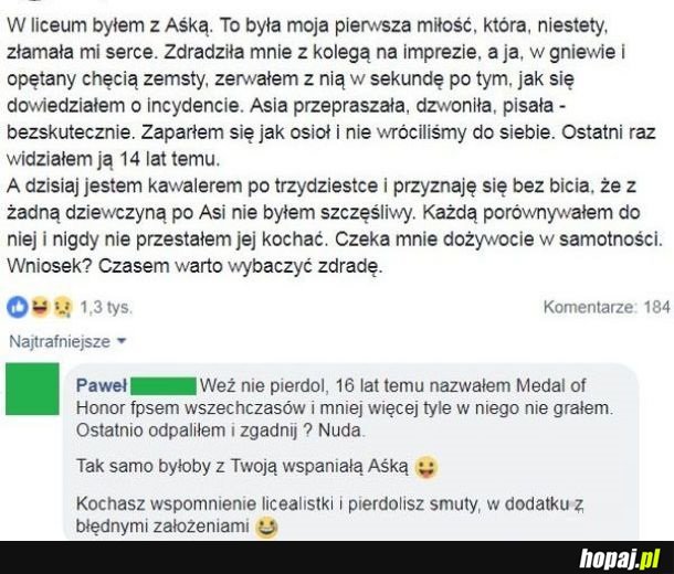 Byłem z Aśką