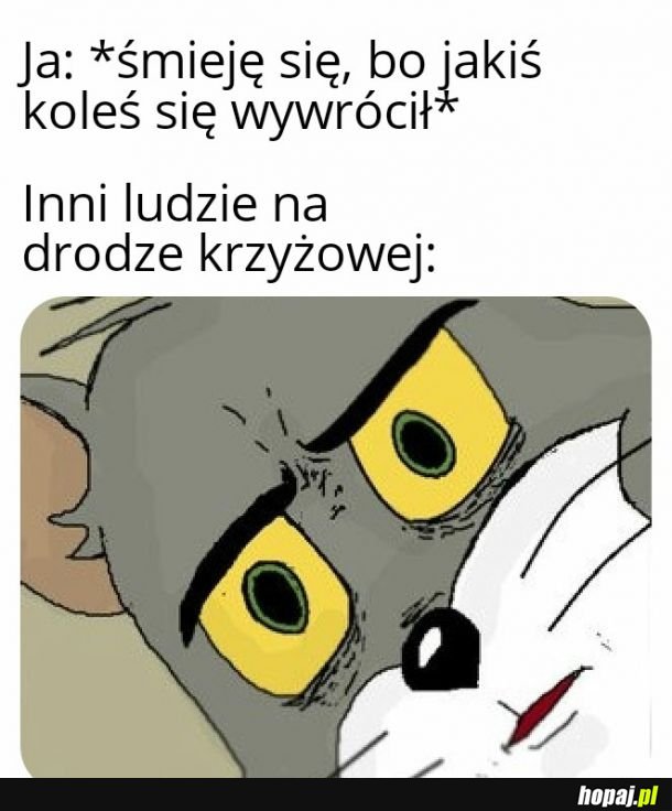 Nawet trzy razy się wywrócił 
