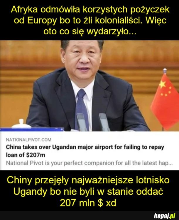 Uganda była niewypłacalna