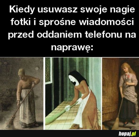 Kiedy usuwasz swoje nagie fotki