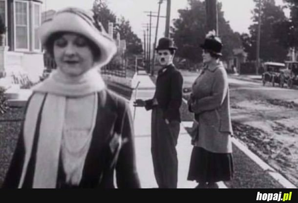 Chaplin był pierwszy.