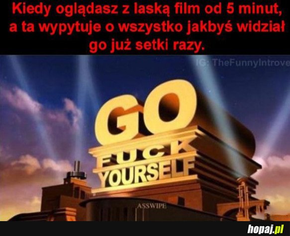 OGLĄDANIE FILMU Z LASKĄ