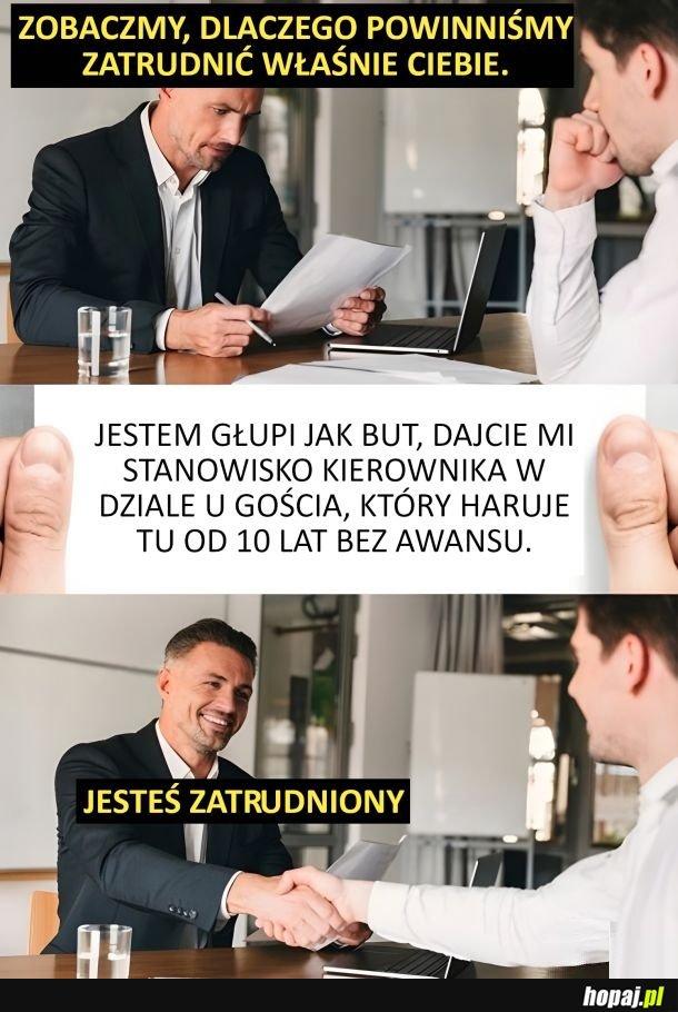 Jesteś zatrudniony