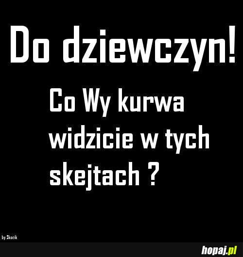 Apel do dziewczyn