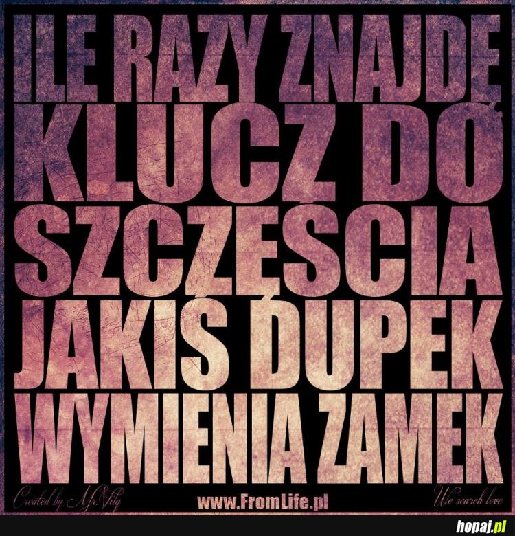 Klucz do szczęścia