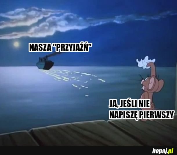 Nieodzywanie się czasami działa w dwie strony, a czasami nie