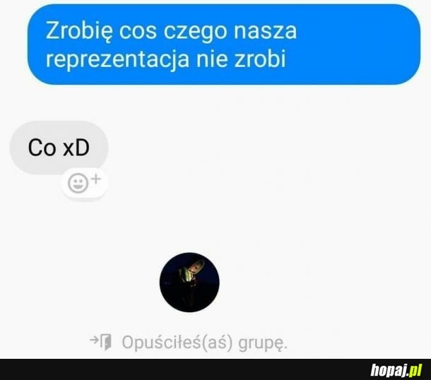 Wyjście z grupy