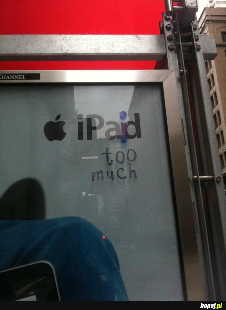 iPaid too much
