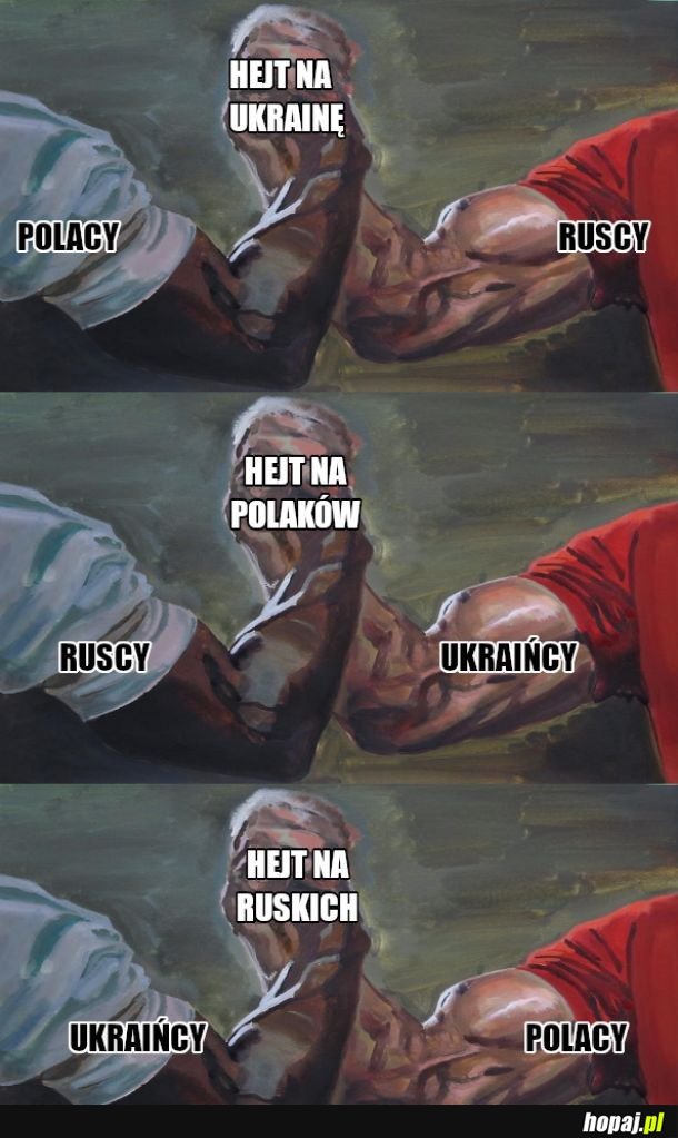 Coś co łączy nas wszystkich to nienawiść