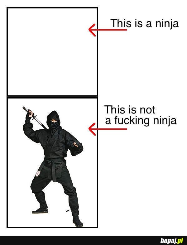 This is a ninja