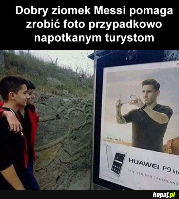 DOBRY ZIOMEK MESSI