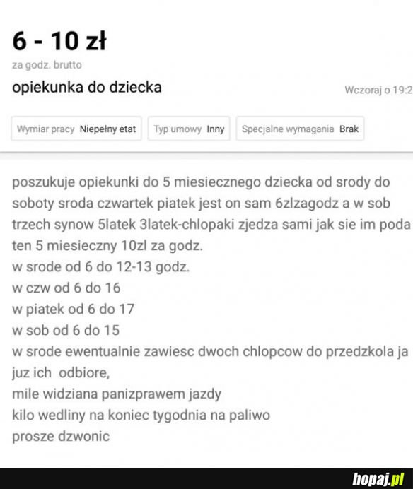 Opiekunka