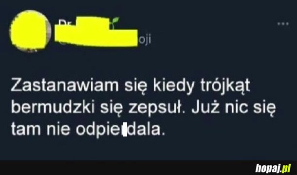 Trójkąt bermudzki
