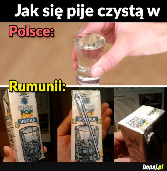 JAK SIĘ PIJE W RUMUNII 