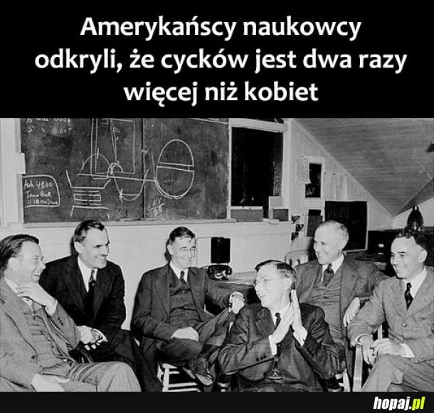 Tacy są właśnie Amerykańscy naukowcy