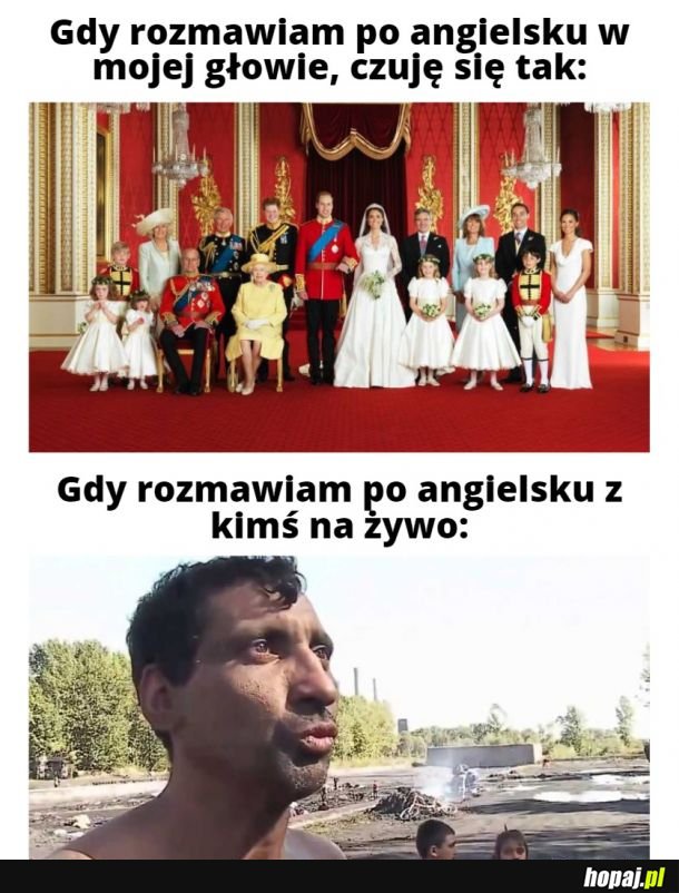 Adaś Miauczyński chętnie powtórzę angielski.