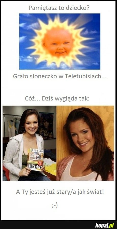 Pamiętasz to dziecko?