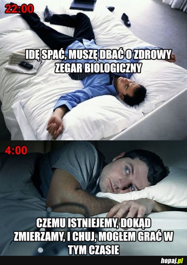 Idę spać