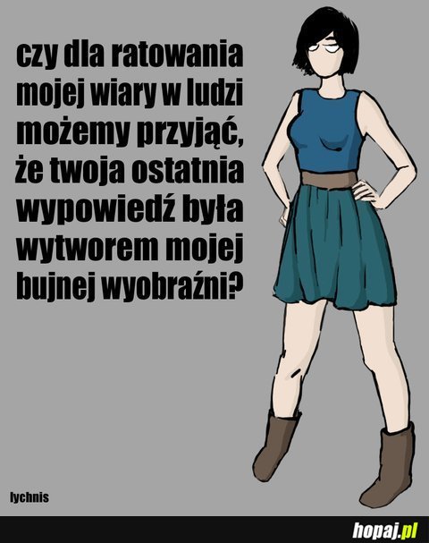Ratowanie wiary w ludzi