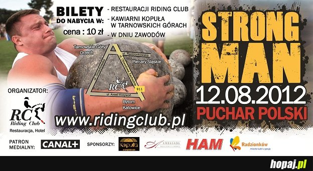 Mistrzostwa Polski StrongMan 2012