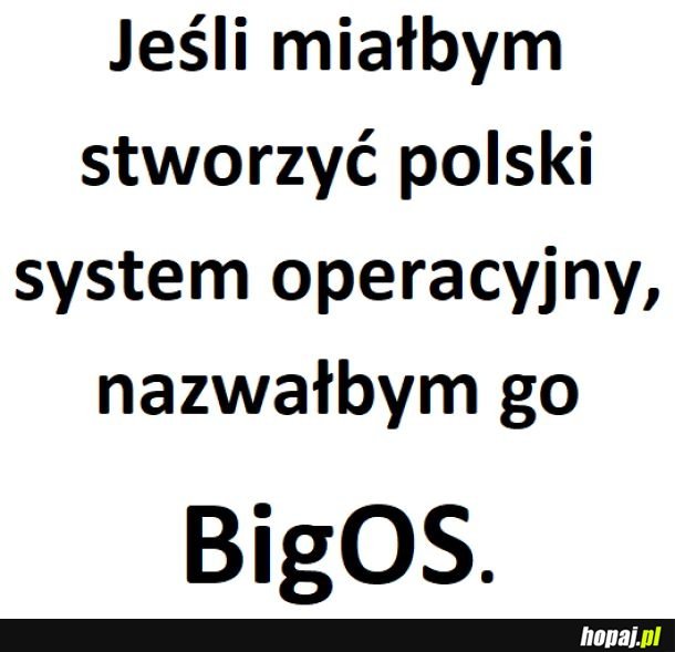 Najbardziej polski OS