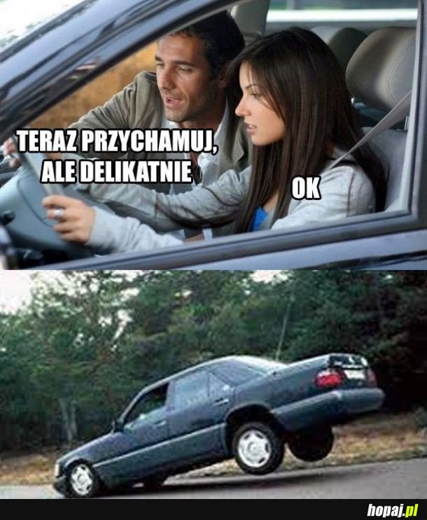 Kobieta za kierownicą 