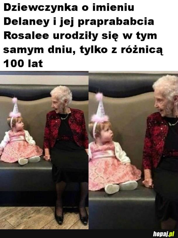 Różnica 100 lat