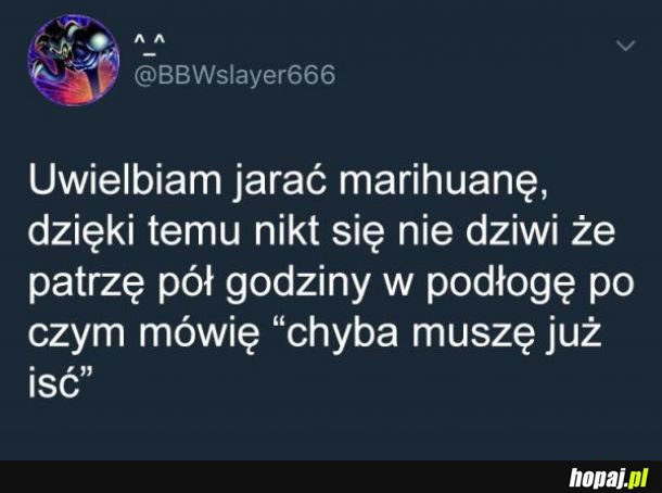 Uwielbiam jarać