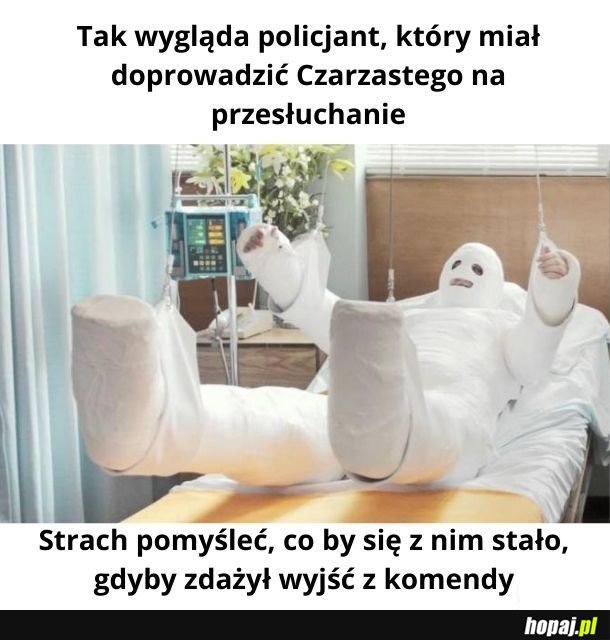 Ledwo uszedł z życiem