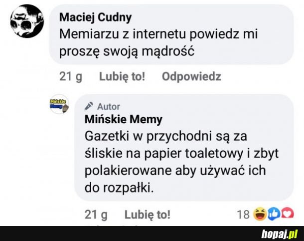 Mądrość memiarza