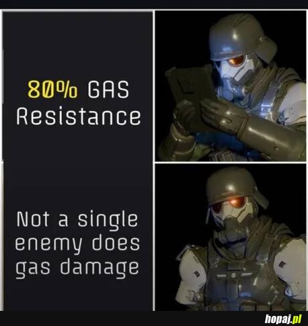 GAS RESISTANCE
