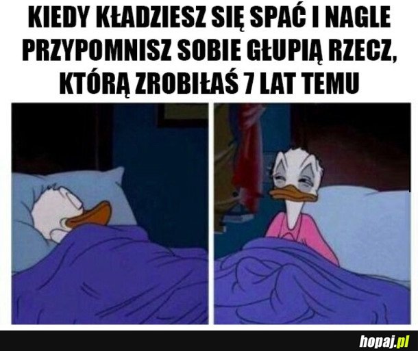 I TO UCZUCIE ZAŻENOWANIA