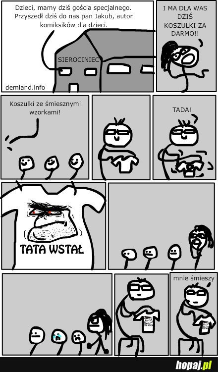 Tata wstał