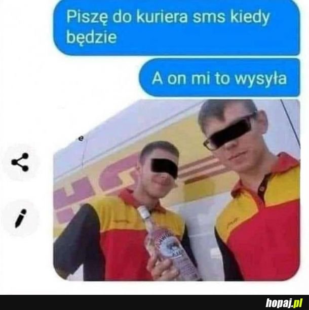 Rozmowa z kurierem