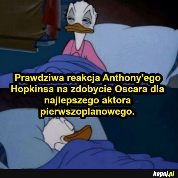 Prawdziwa reakcja Anthony'ego Hopkinsa
