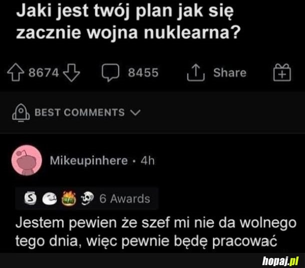 Plan na wojnę