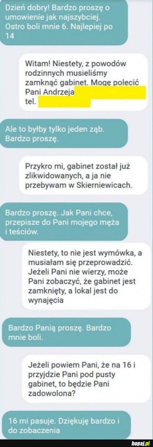 To się dogadała