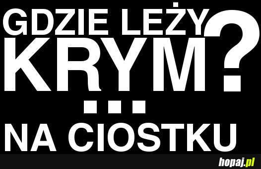 Gdzie leży krym?