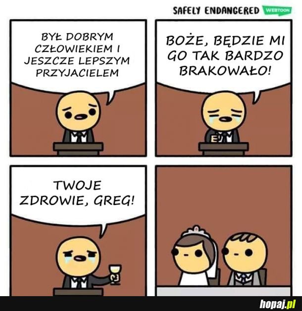 Szkoda chłopa...