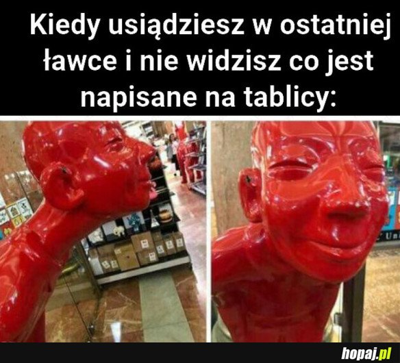 KIEDY USIĄDZIESZ W OSTATNIEJ ŁAWCE