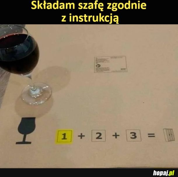Składanie szafy