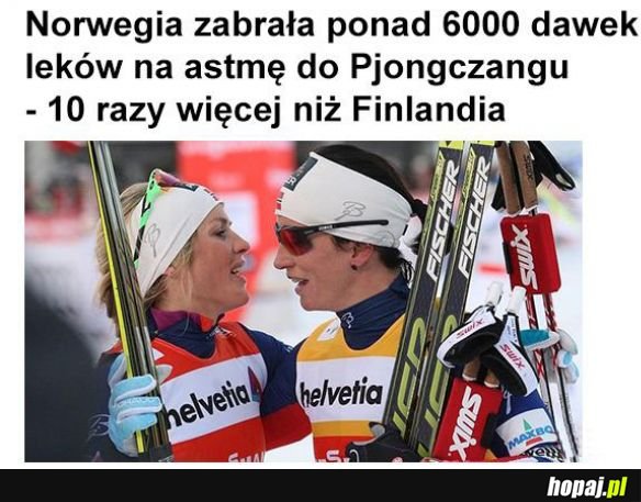 To wcale nie doping